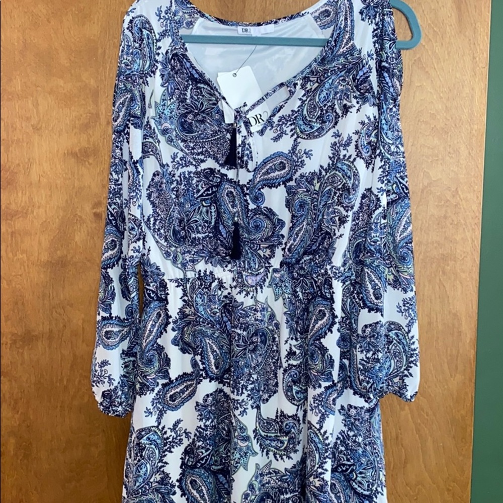 Brand New colorful Paisley Dress!